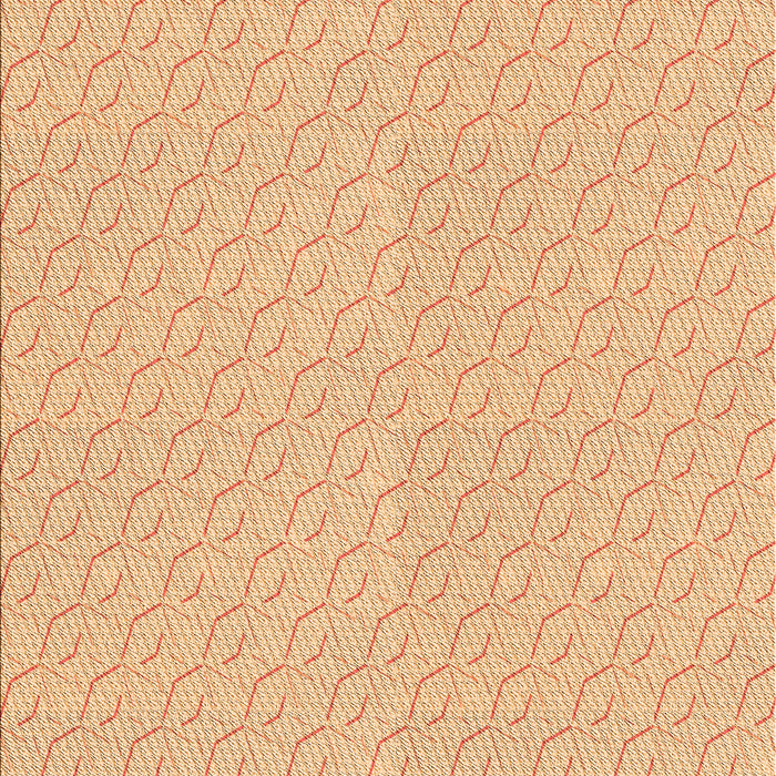 Patterned Orange Rug, pat3902org