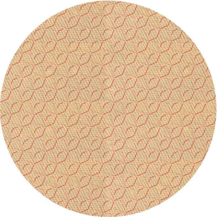 Square Machine Washable Transitional Orange Rug in a Living Room, wshpat3902org