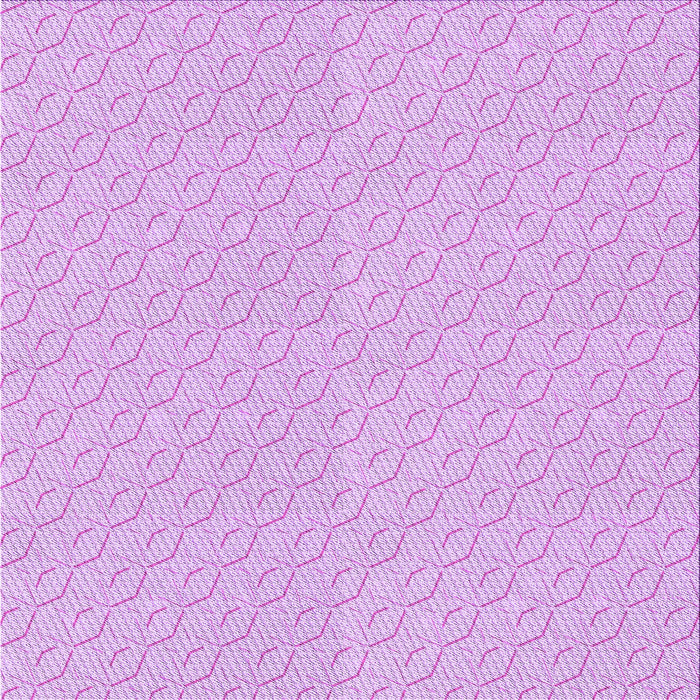 Round Machine Washable Transitional Purple Rug, wshpat3902pur