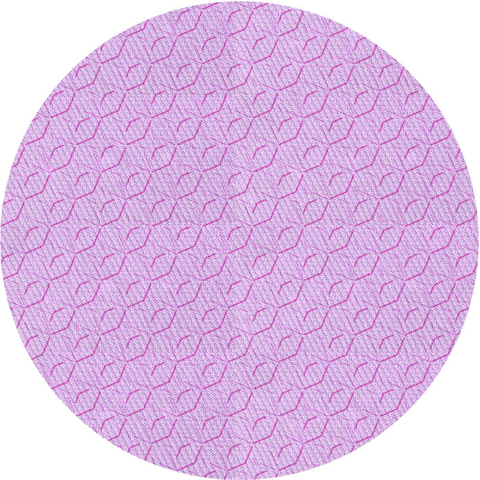 Square Patterned Purple Rug, pat3902pur