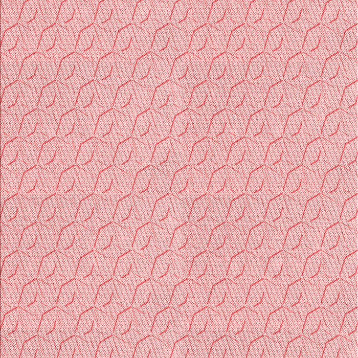 Patterned Red Rug, pat3902rd