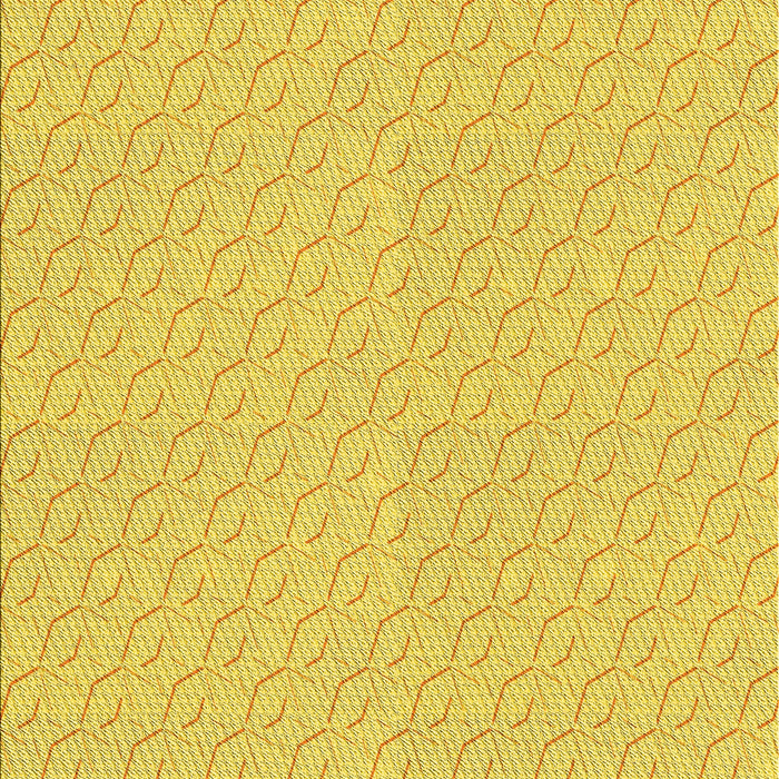 Patterned Yellow Rug, pat3902yw