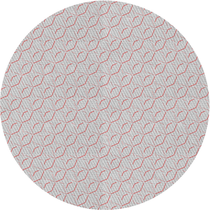 Square Machine Washable Transitional Platinum Gray Rug, wshpat3902