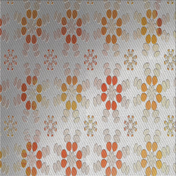 Square Patterned Gray Novelty Rug, pat3903