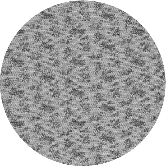 Square Machine Washable Transitional Cloud Gray Rug in a Living Room, wshpat3904gry