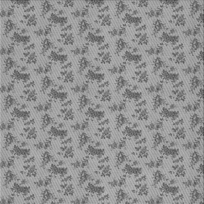 Round Patterned Cloud Gray Rug, pat3904gry