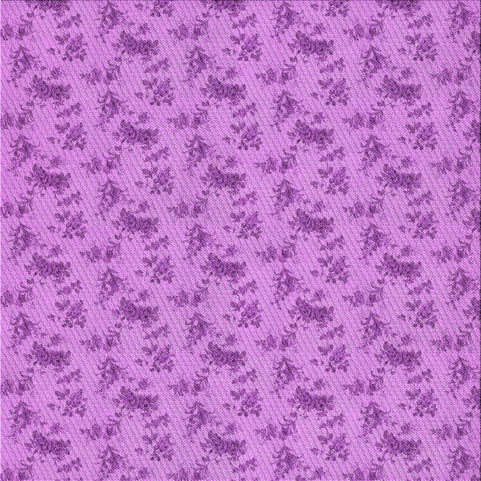 Round Patterned Violet Purple Rug, pat3904pur