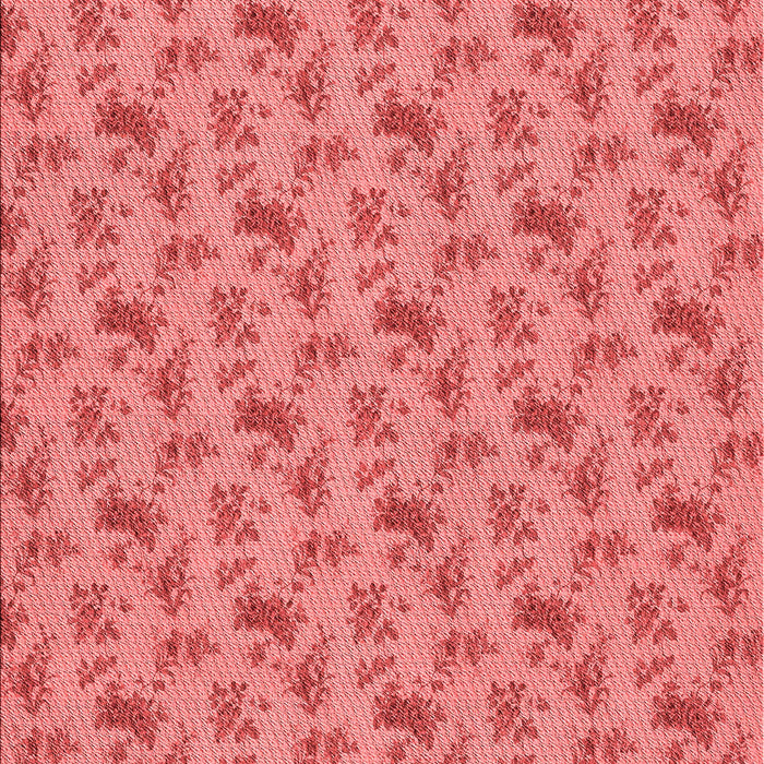 Patterned Ruby Red Rug, pat3904rd