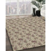 Machine Washable Transitional Brown Rug in a Family Room, wshpat3904