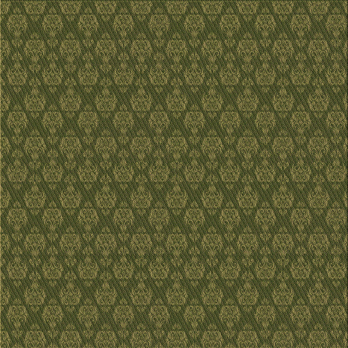 Round Machine Washable Transitional Chocolate Brown Rug, wshpat3905brn