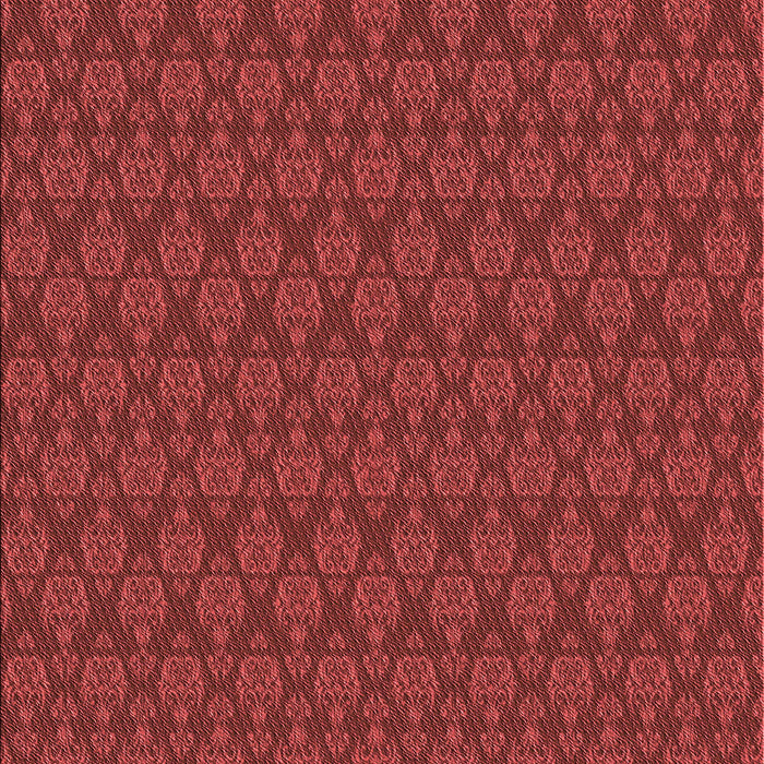 Machine Washable Transitional Red Rug, wshpat3905rd