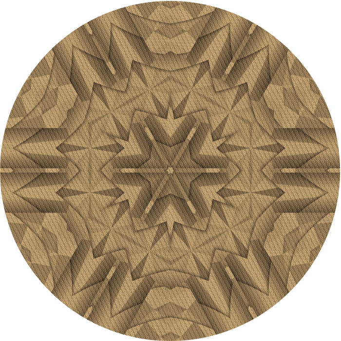 Square Patterned Red Brown Rug, pat3906brn