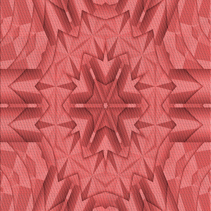 Patterned Red Rug, pat3906rd