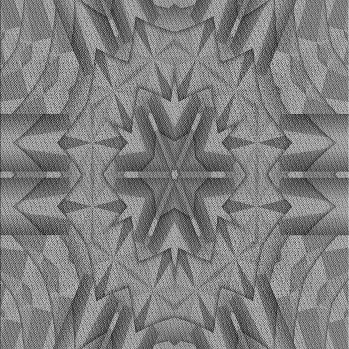 Machine Washable Transitional Dark Gray Rug, wshpat3906