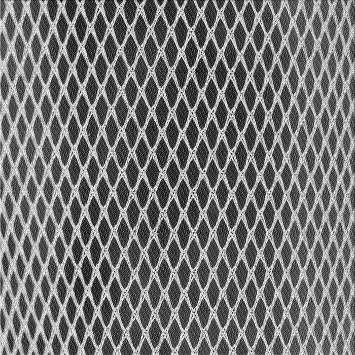 Round Patterned Cloud Gray Rug, pat3908gry