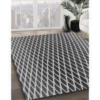 Patterned Cloud Gray Rug, pat3908gry