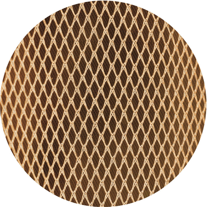 Square Patterned Red Brown Rug, pat3908org