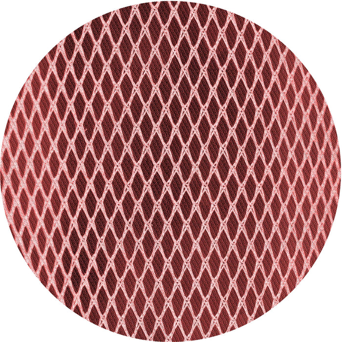 Square Machine Washable Transitional Cranberry Red Rug in a Living Room, wshpat3908rd