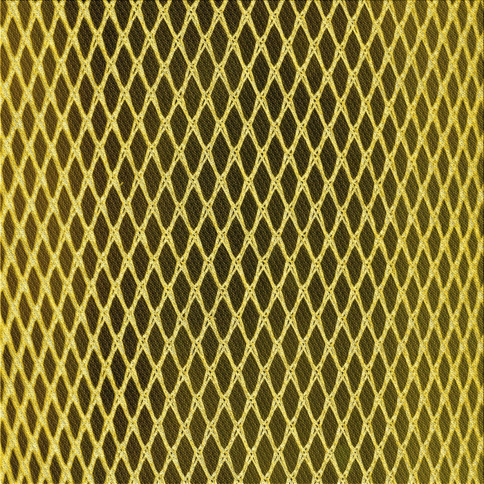 Round Machine Washable Transitional Golden Brown Yellow Rug, wshpat3908yw