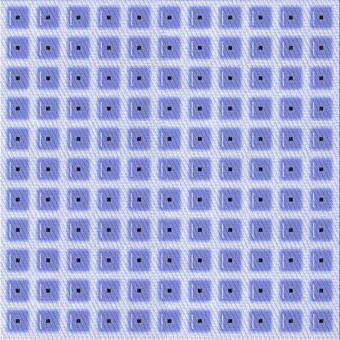 Round Patterned Light Slate Blue Rug, pat391blu