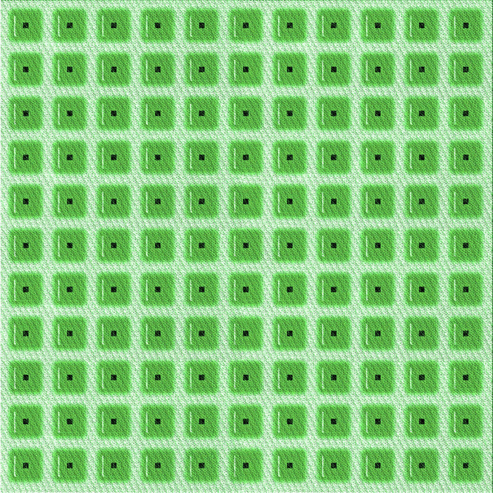 Round Patterned Jade Green Rug, pat391grn