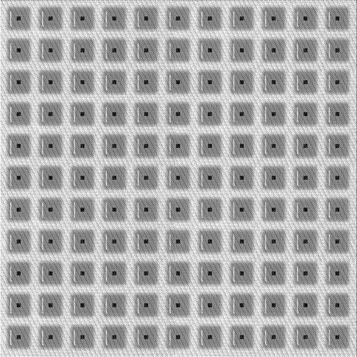 Round Patterned Gray Rug, pat391gry