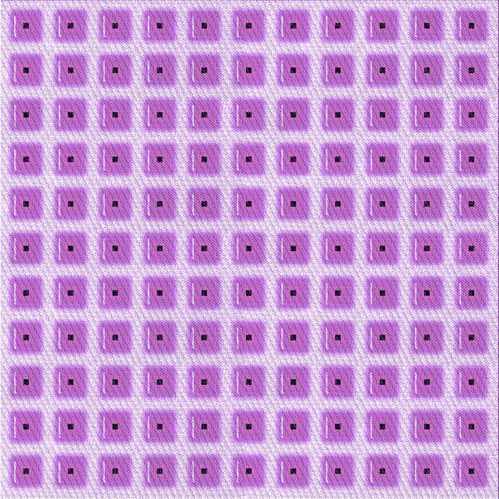 Round Machine Washable Transitional Blossom Pink Rug, wshpat391pur