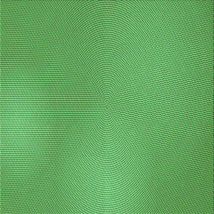 Round Patterned Green Rug, pat3910grn