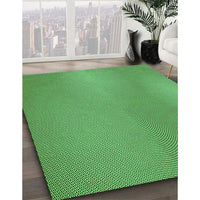 Patterned Green Rug, pat3910grn