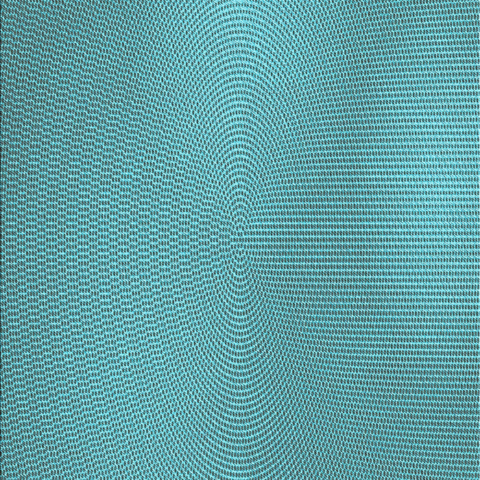 Machine Washable Transitional Bright Turquoise Blue Rug, wshpat3910lblu