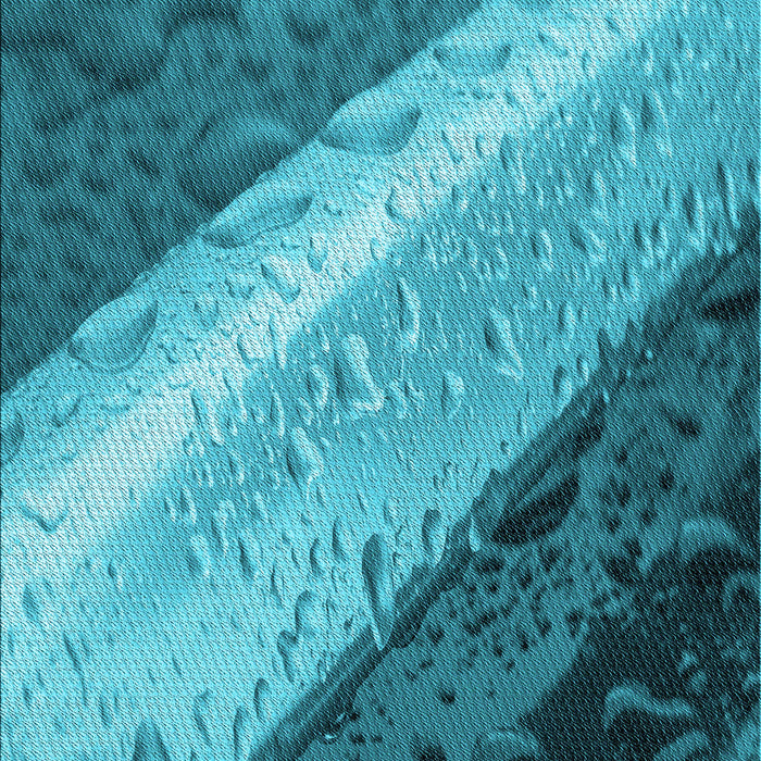 Patterned Teal Green Rug, pat3911lblu