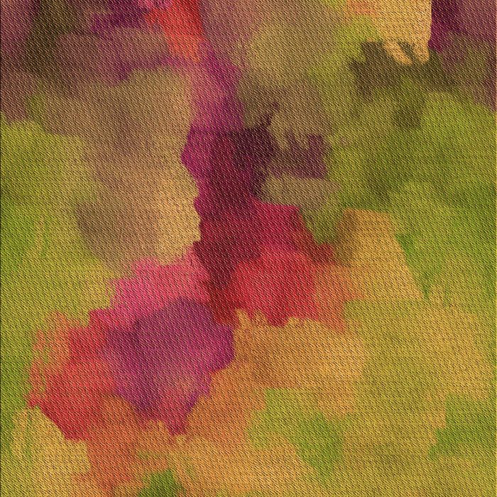 Patterned Caramel Brown Rug, pat3912org