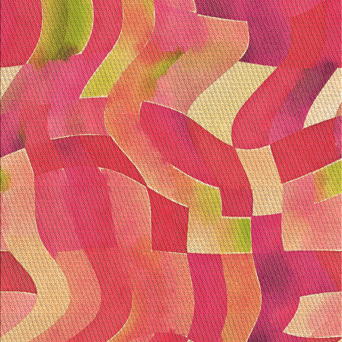 Patterned Red Rug, pat3913org