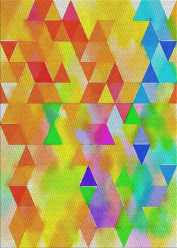 Patterned Rust Pink Modern Rug, pat3914