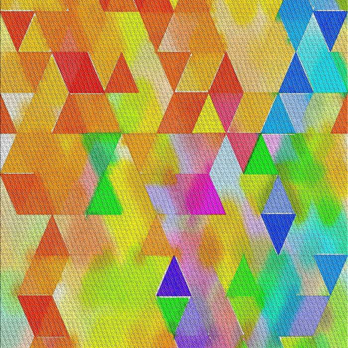 Patterned Rust Pink Modern Rug, pat3914