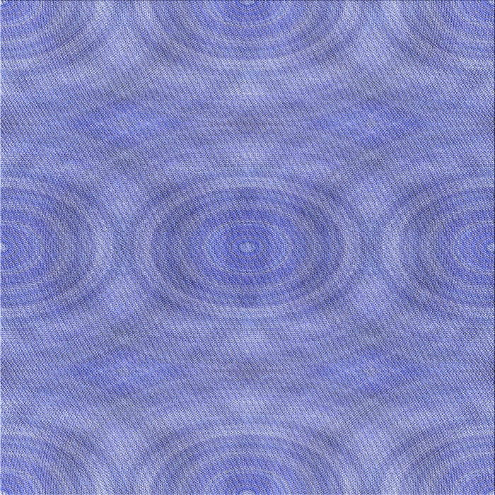 Round Machine Washable Transitional Denim Blue Rug, wshpat3915blu