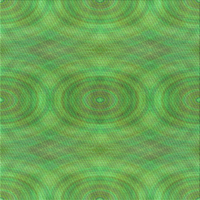 Round Patterned Dark Lime Green Rug, pat3915grn