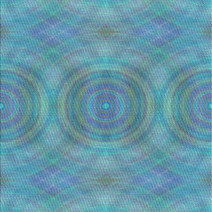 Patterned Glacial Blue Ice Blue Rug, pat3915lblu