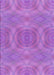 Machine Washable Transitional Purple Rug, wshpat3915pur