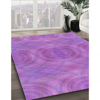 Patterned Purple Rug, pat3915pur