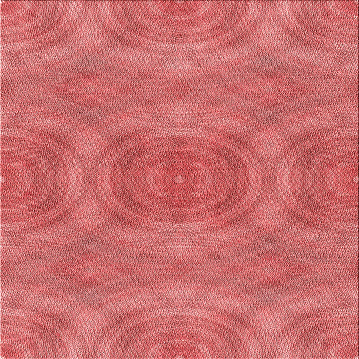 Round Patterned Red Rug, pat3915rd