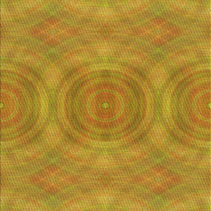 Patterned Deep Yellow Rug, pat3915yw