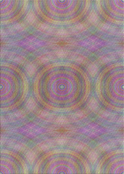 Patterned Purple Modern Rug, pat3915