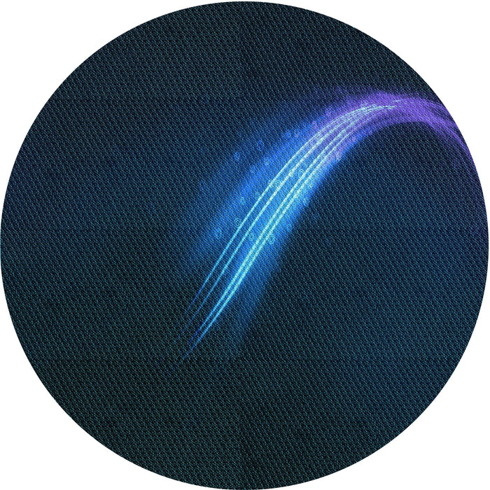 Square Machine Washable Transitional Teal Green Rug in a Living Room, wshpat3916lblu