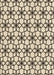 Patterned Coffee Brown Rug, pat3918brn