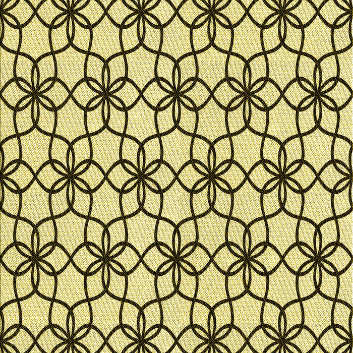 Patterned Oak Brown Rug, pat3918yw