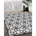 Machine Washable Transitional White Smoke Rug in a Family Room, wshpat3918