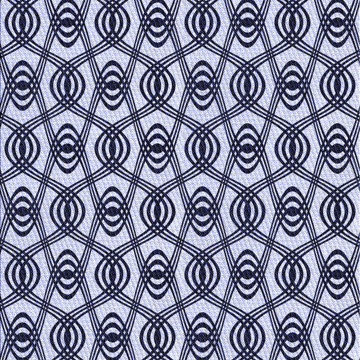 Patterned Blue Rug, pat3919blu