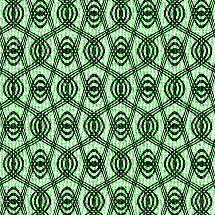 Machine Washable Transitional Dark Forest Green Rug, wshpat3919grn