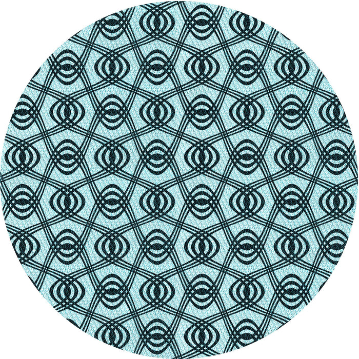 Square Machine Washable Transitional Blue Rug in a Living Room, wshpat3919lblu